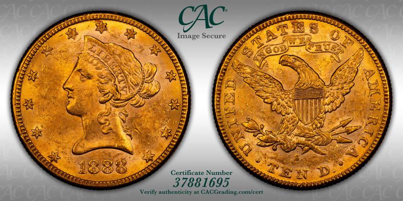 CAC Grading Coin Image Secure