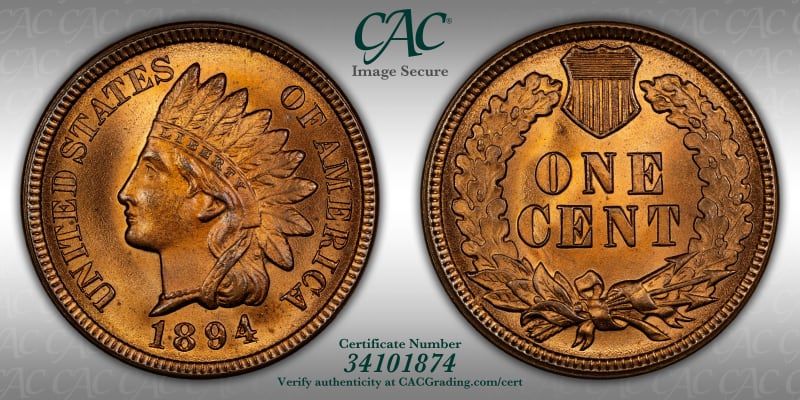 CAC Grading Coin Image Secure