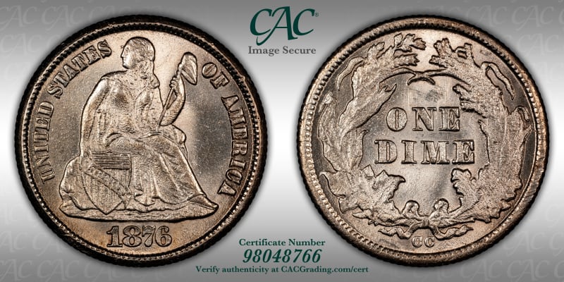 CAC Grading Coin Image Secure