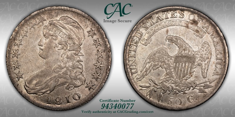 CAC Grading Coin Image Secure