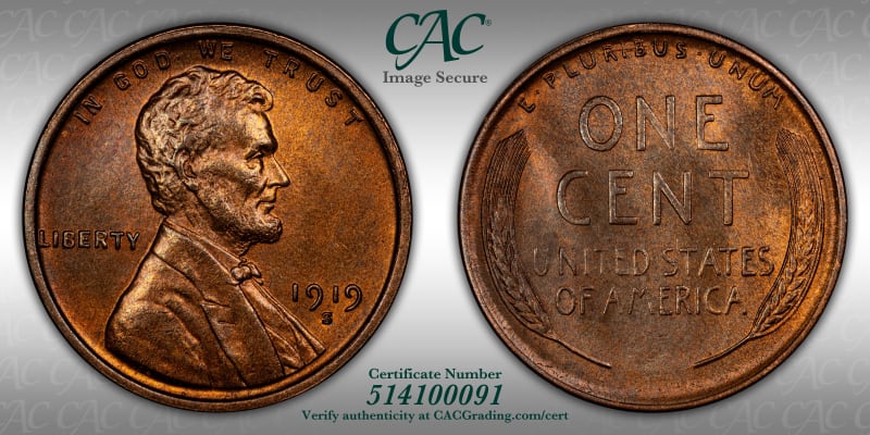 CAC Grading Coin Image Secure