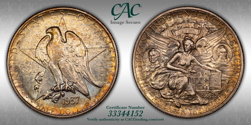 CAC Grading Coin Image Secure
