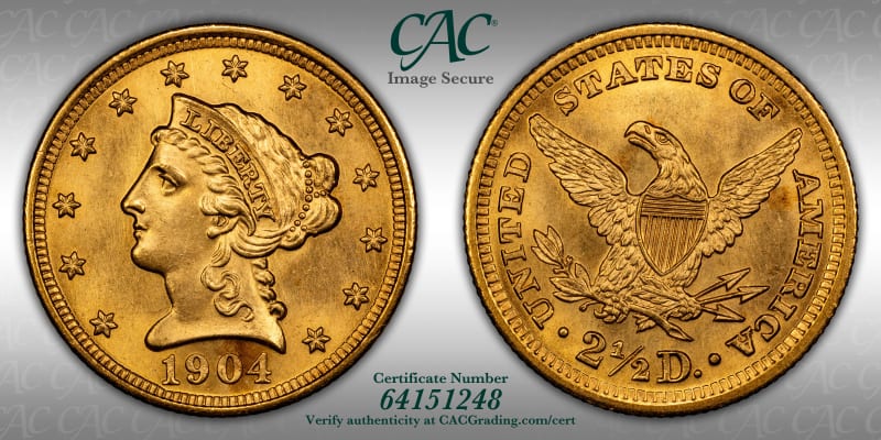 CAC Grading Coin Image Secure