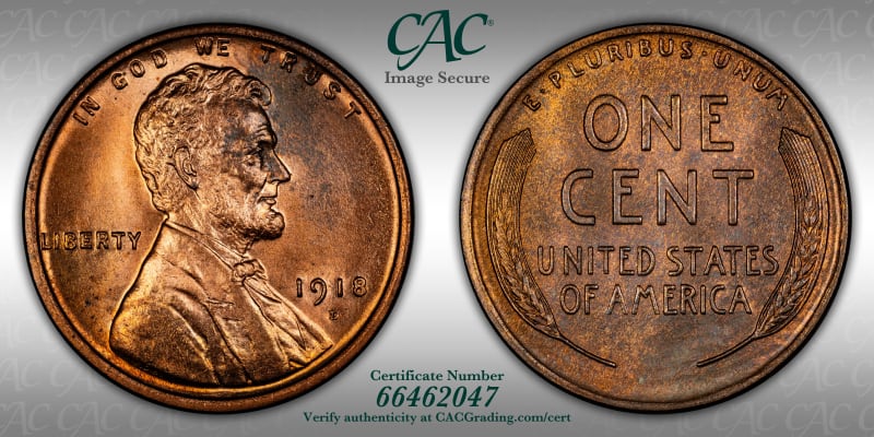 CAC Grading Coin Image Secure