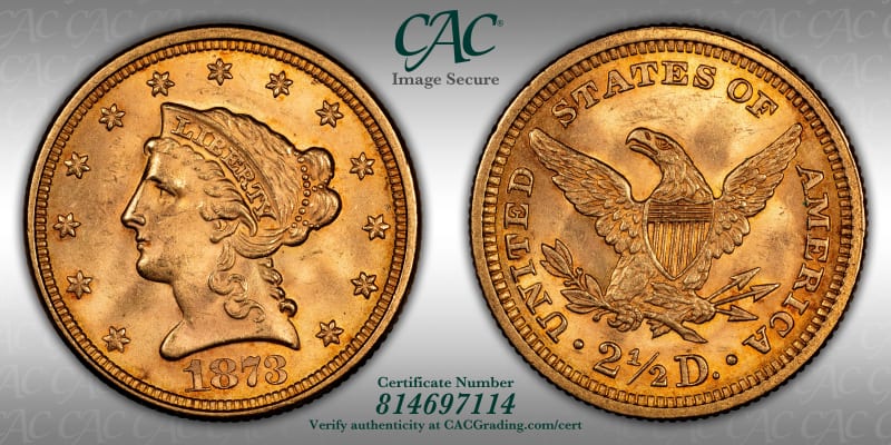 CAC Grading Coin Image Secure
