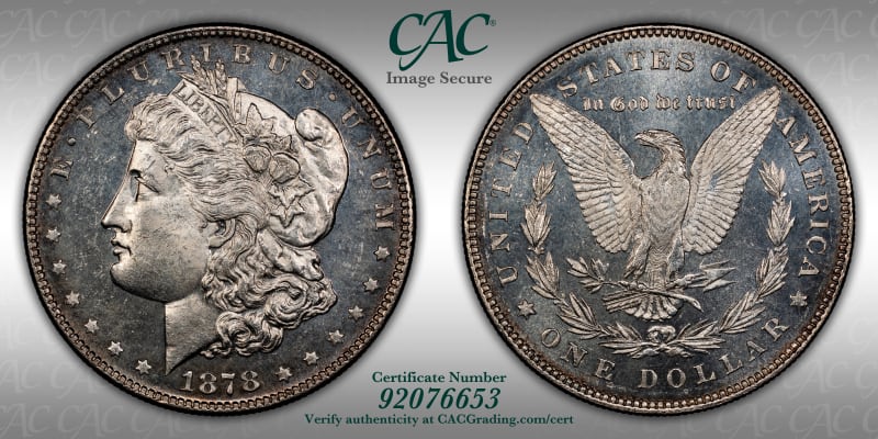 CAC Grading Coin Image Secure