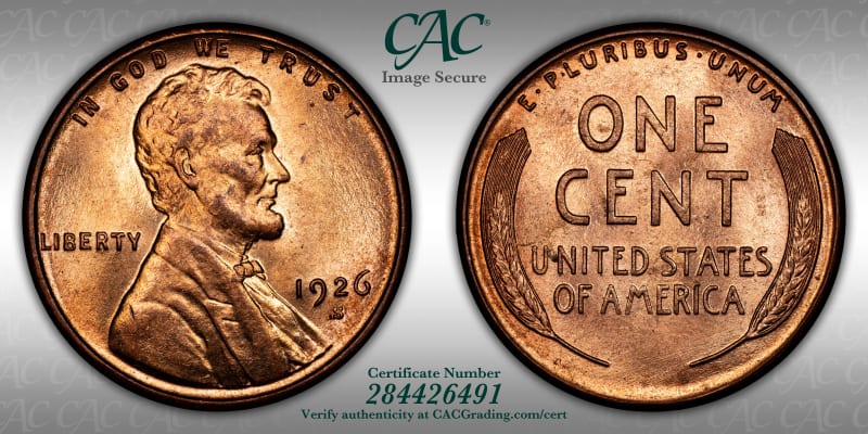 CAC Grading Coin Image Secure