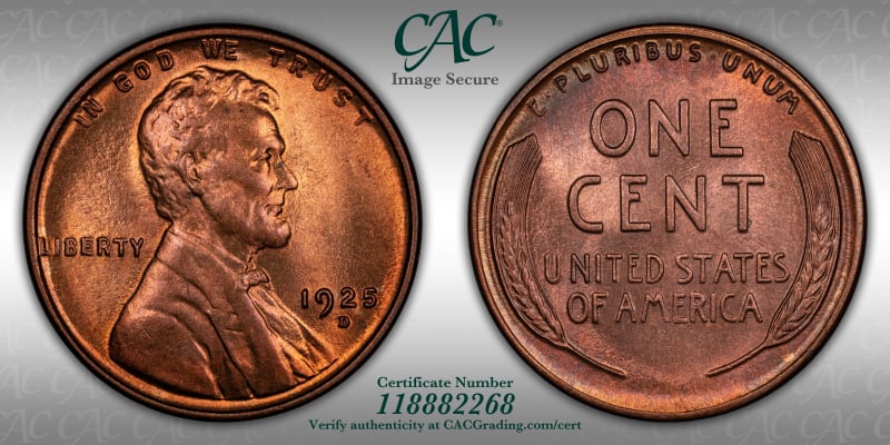 CAC Grading Coin Image Secure