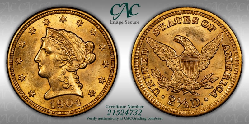 CAC Grading Coin Image Secure