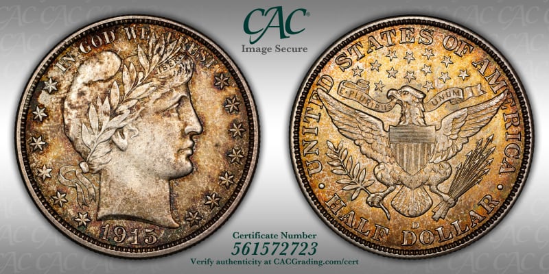 CAC Grading Coin Image Secure