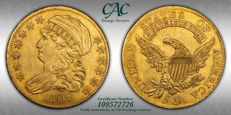 CAC Grading Coin Image Secure