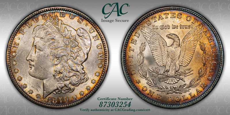 CAC Grading Coin Image Secure