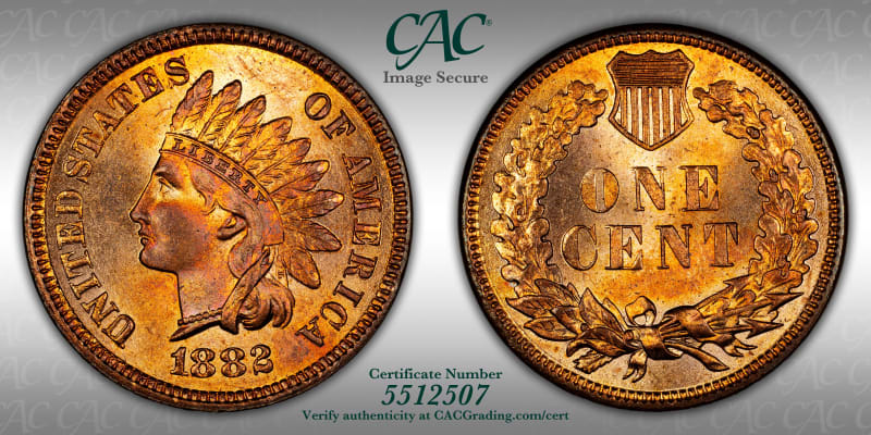 CAC Grading Coin Image Secure