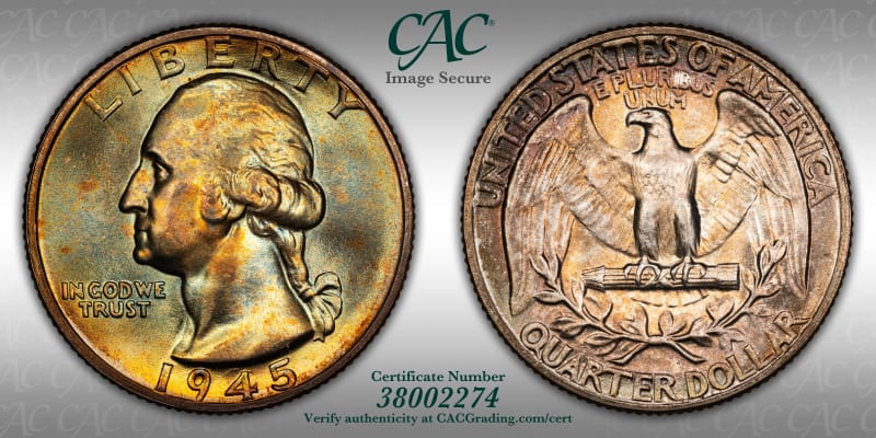 CAC Grading Coin Image Secure
