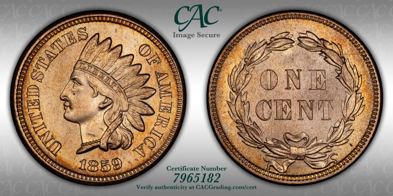 CAC Grading Coin Image Secure