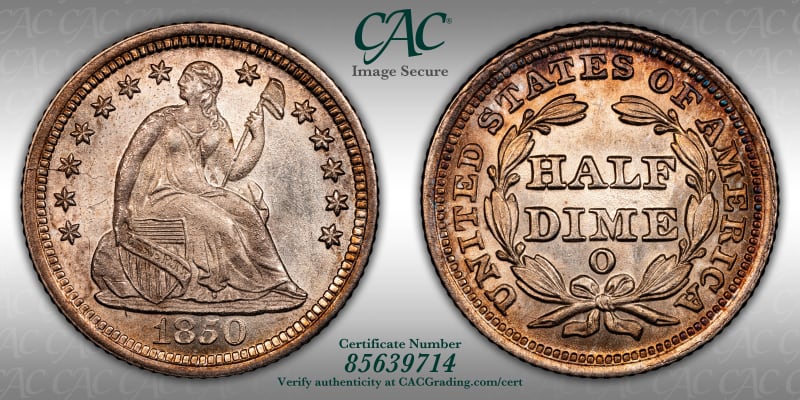 CAC Grading Coin Image Secure