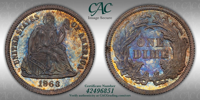 CAC Grading Coin Image Secure