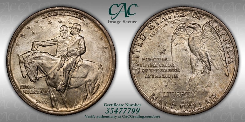 CAC Grading Coin Image Secure