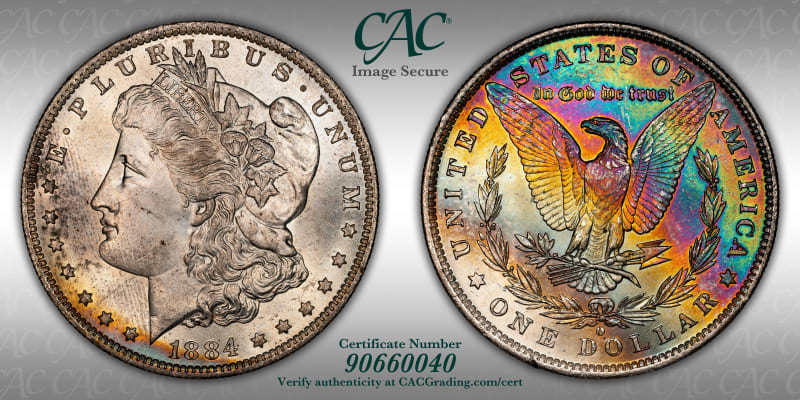 CAC Grading Coin Image Secure