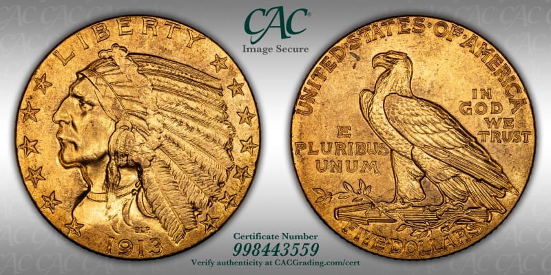 CAC Grading Coin Image Secure
