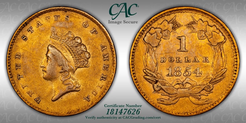 CAC Grading Coin Image Secure
