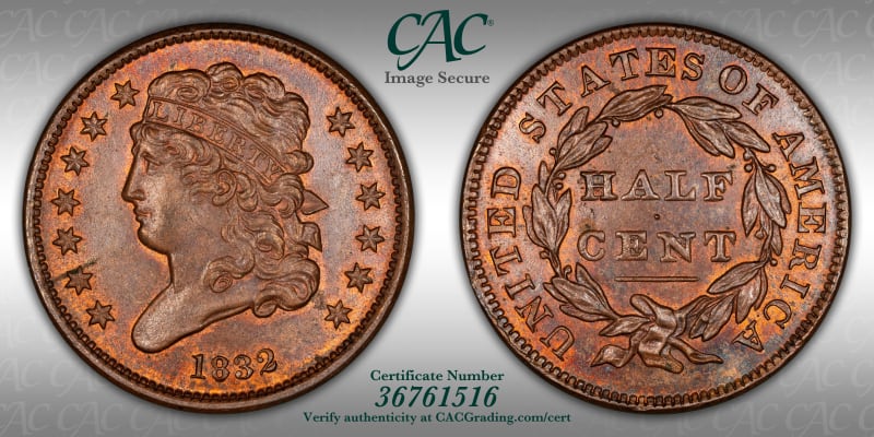 CAC Grading Coin Image Secure