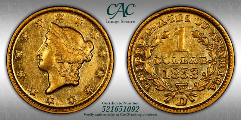 CAC Grading Coin Image Secure