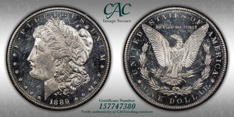 CAC Grading Coin Image Secure