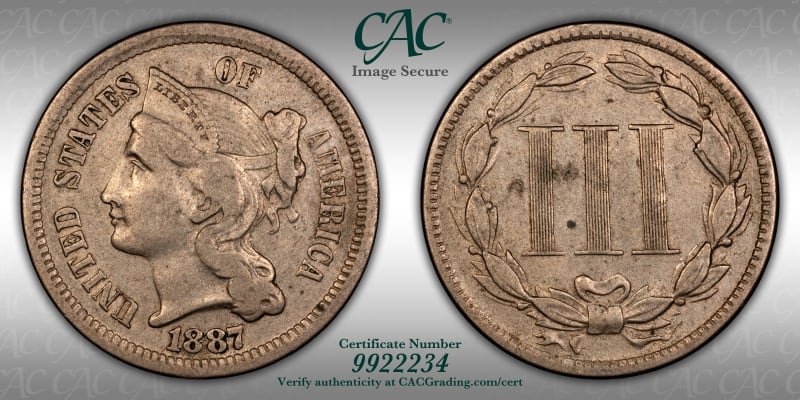CAC Grading Coin Image Secure