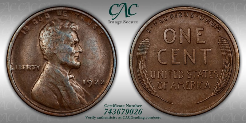 CAC Grading Coin Image Secure