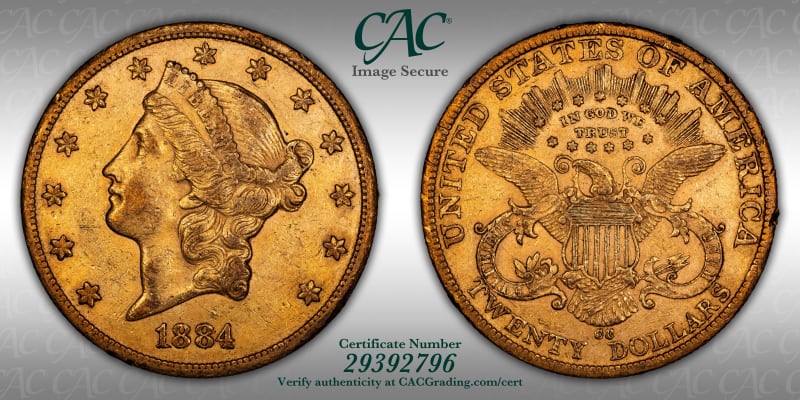 CAC Grading Coin Image Secure