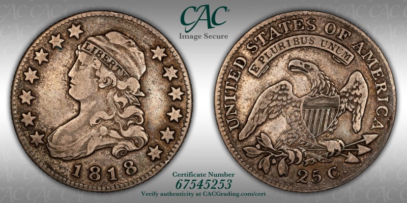 CAC Grading Coin Image Secure
