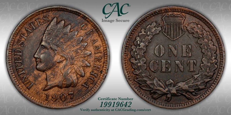 CAC Grading Coin Image Secure