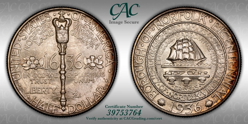 CAC Grading Coin Image Secure