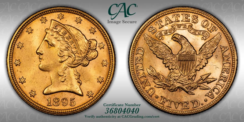 CAC Grading Coin Image Secure
