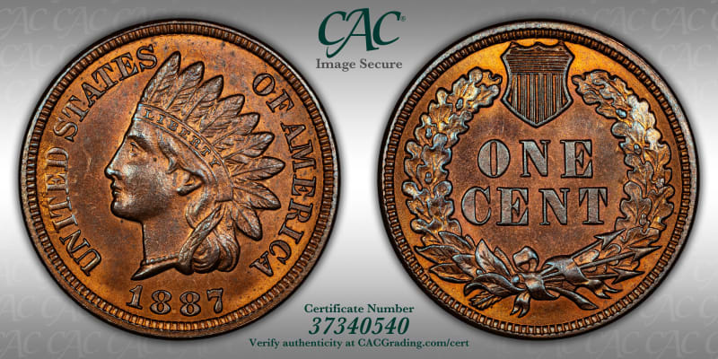 CAC Grading Coin Image Secure