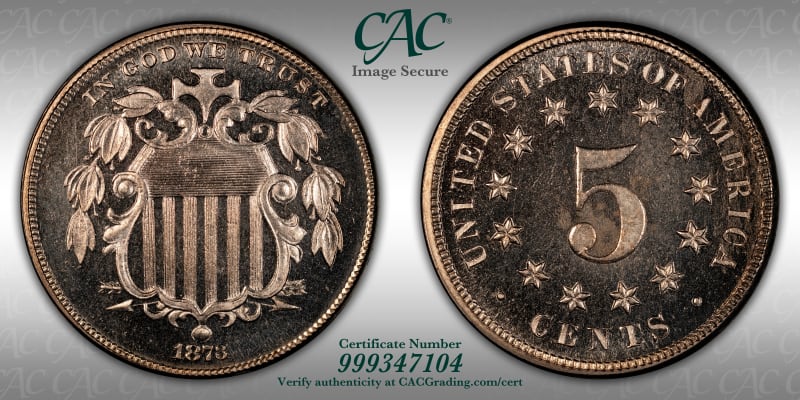 CAC Grading Coin Image Secure