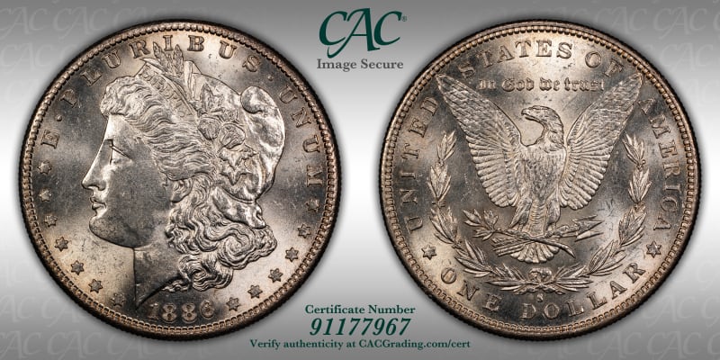 CAC Grading Coin Image Secure