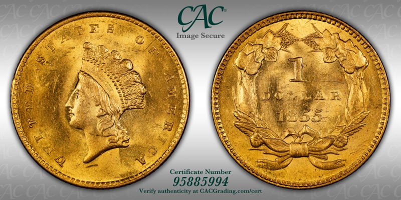 CAC Grading Coin Image Secure