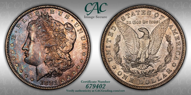 CAC Grading Coin Image Secure