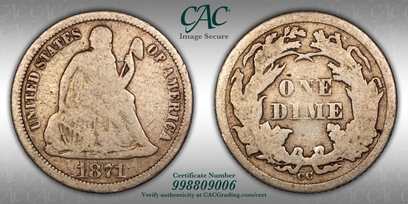 CAC Grading Coin Image Secure