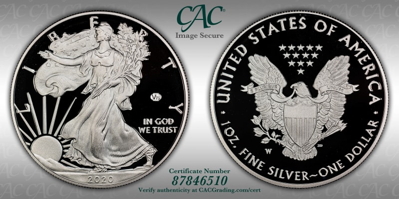 CAC Grading Coin Image Secure