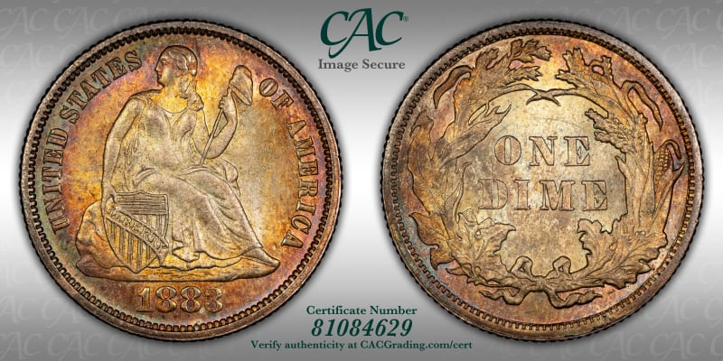 CAC Grading Coin Image Secure