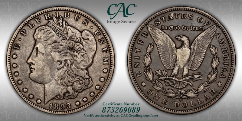 CAC Grading Coin Image Secure