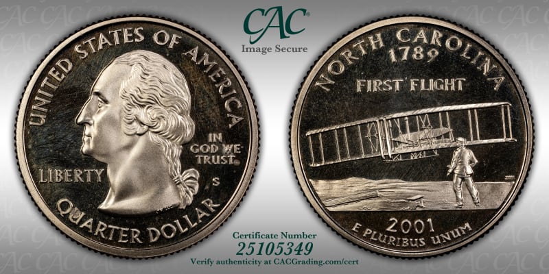 CAC Grading Coin Image Secure