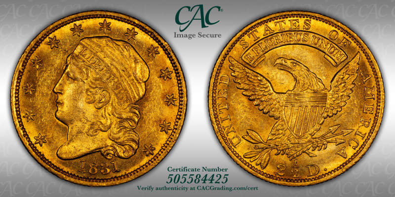 CAC Grading Coin Image Secure