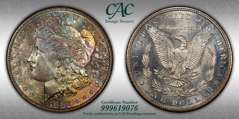 CAC Grading Coin Image Secure