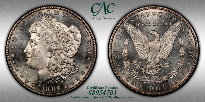 CAC Grading Coin Image Secure
