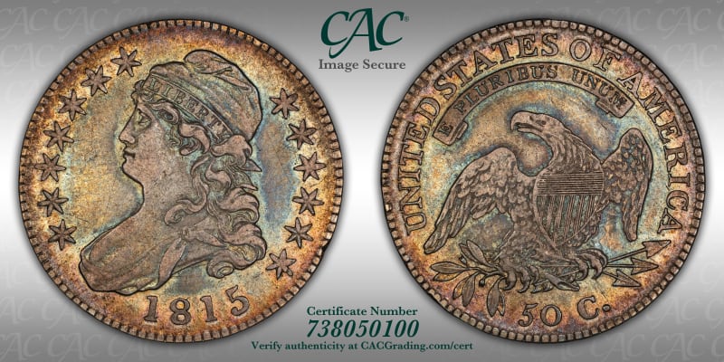 CAC Grading Coin Image Secure