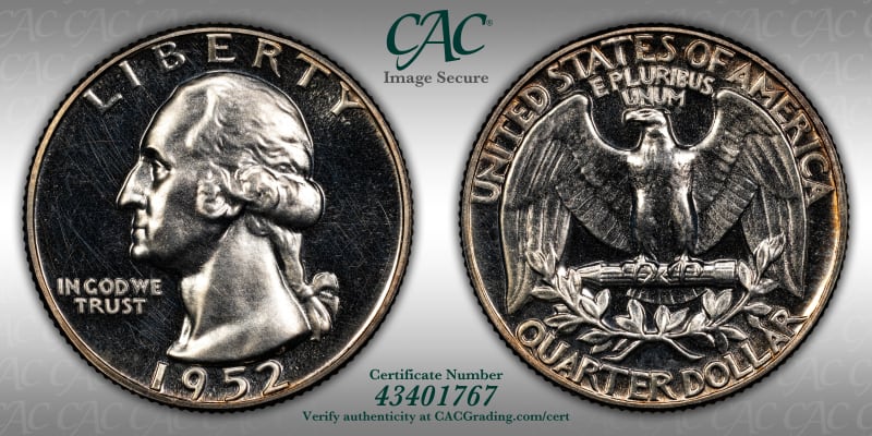 CAC Grading Coin Image Secure